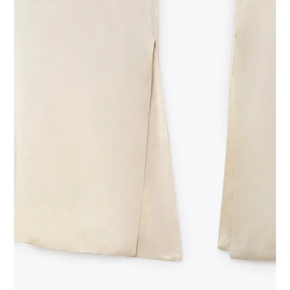 Zara Satin Pants - Picture 6 of 8